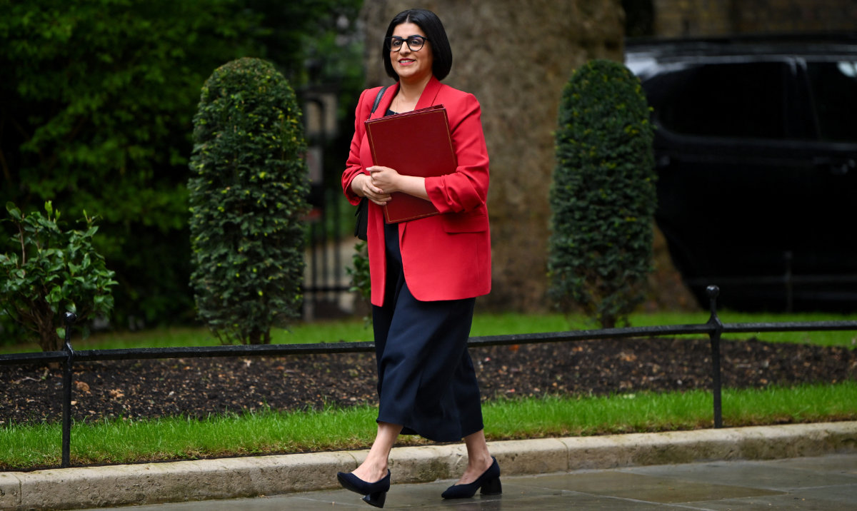Home Secretary Shabana Mahmood said the figures showed the government was controlling Britain’s borders while insisting the country was still welcoming ‘those who contribute.’ (Reuters)