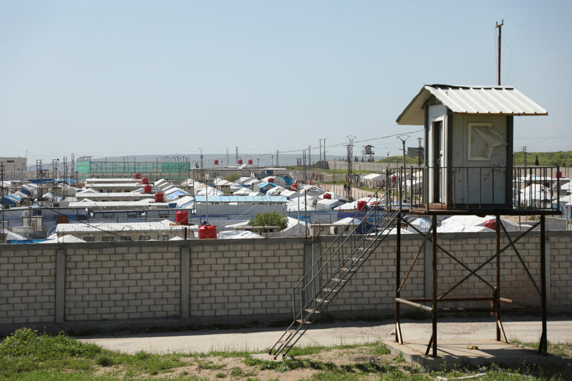 A general view of the Roj camp near Derik, Syria, April 24, 2026. (Reuters/File)