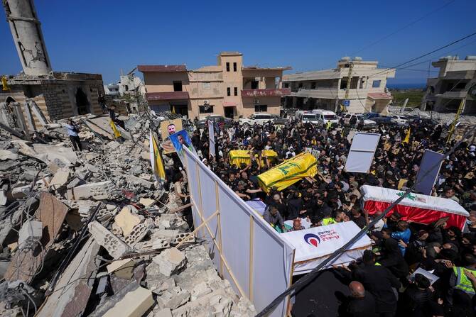 Hezbollah said Saturday that a message from Tehran showed that Iran would not abandon the Lebanese militant group and that the Islamic republic’s latest proposal to end the US-Iran war included a ceasefire in Lebanon. (Reuters/File)