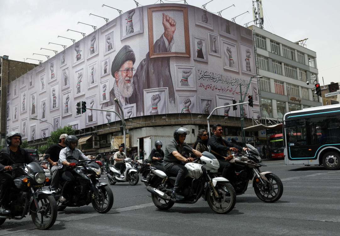 Iran executed one person for charges related to sending information to the US and Israel during the war, the country’s judiciary said. (WANA via Reuters)