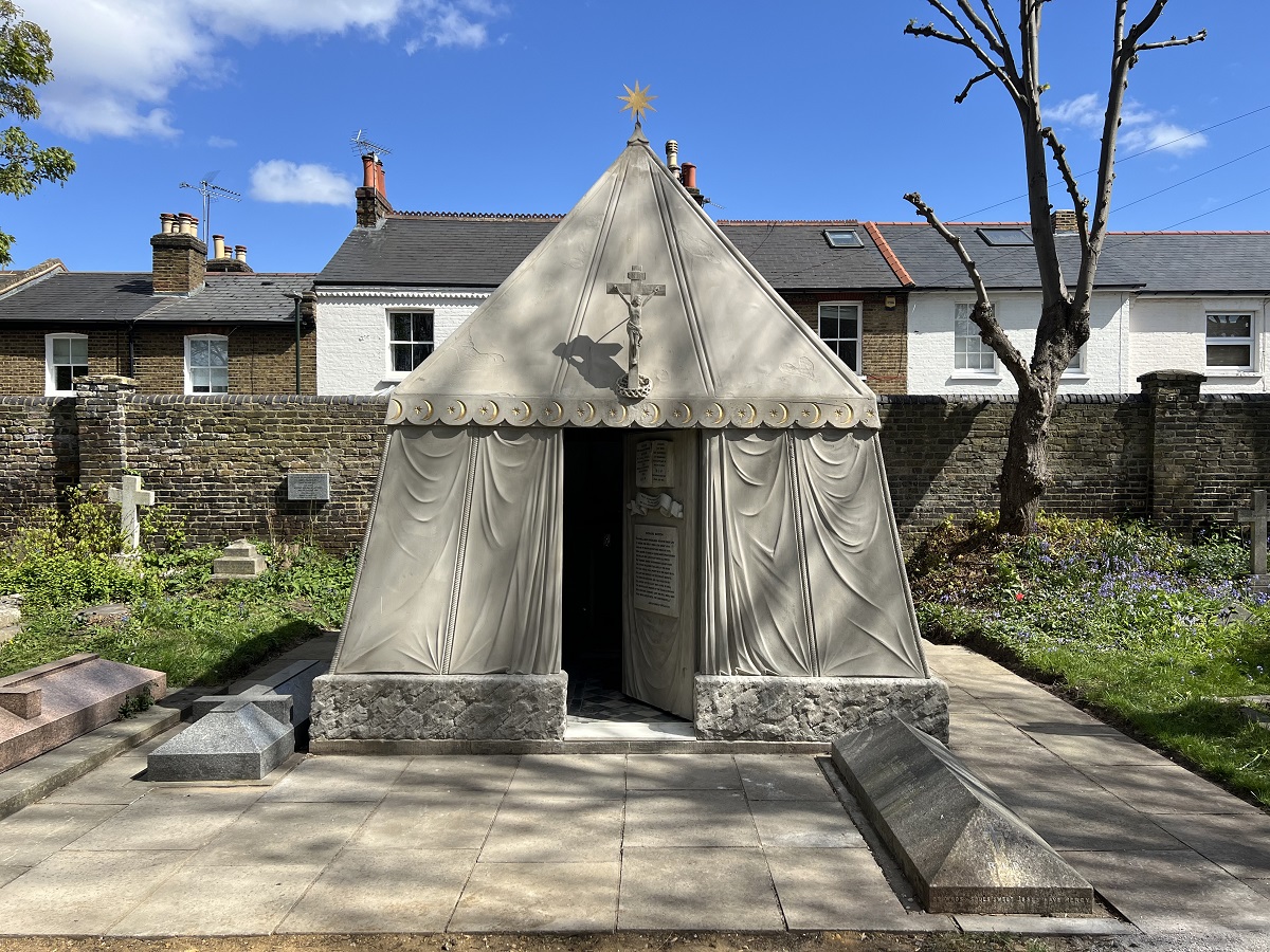 The Burton Mausoleum. (Habitats & Heritage)