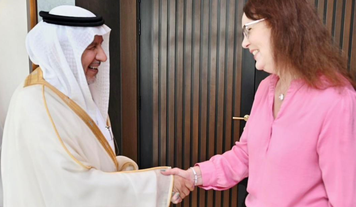 KSrelief chief meets US embassy official in Riyadh
