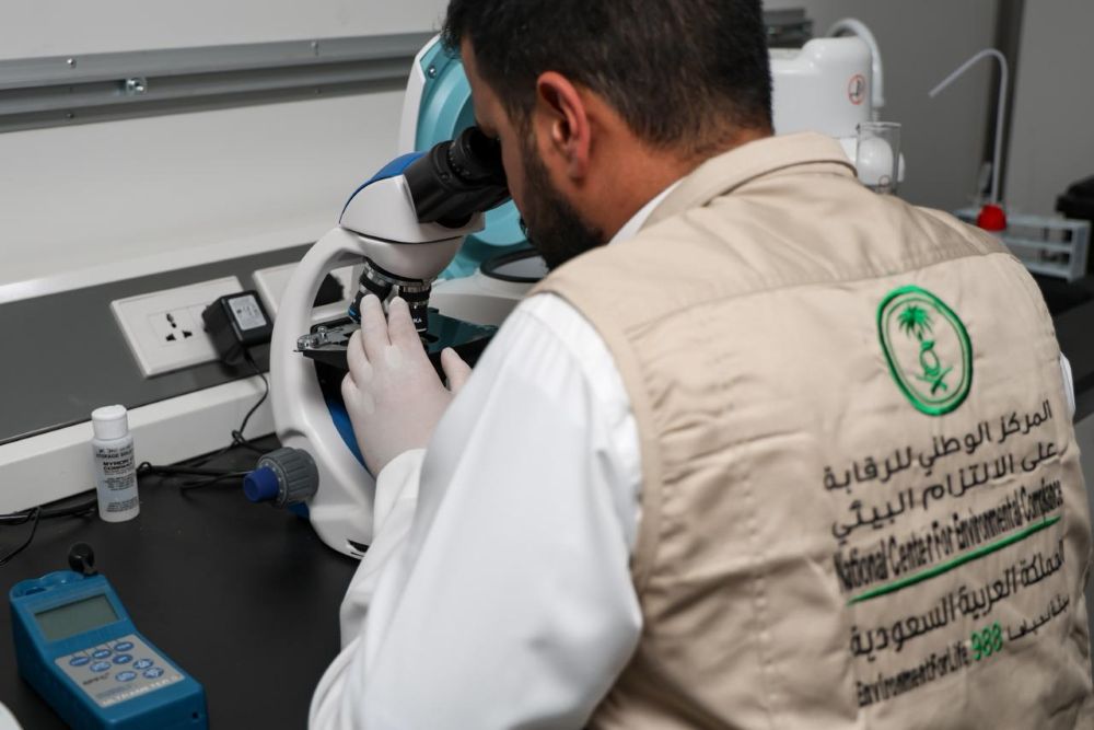 The National Center for Environmental Compliance conducted almost 1,500 field inspections during the Hajj season. (Supplied)