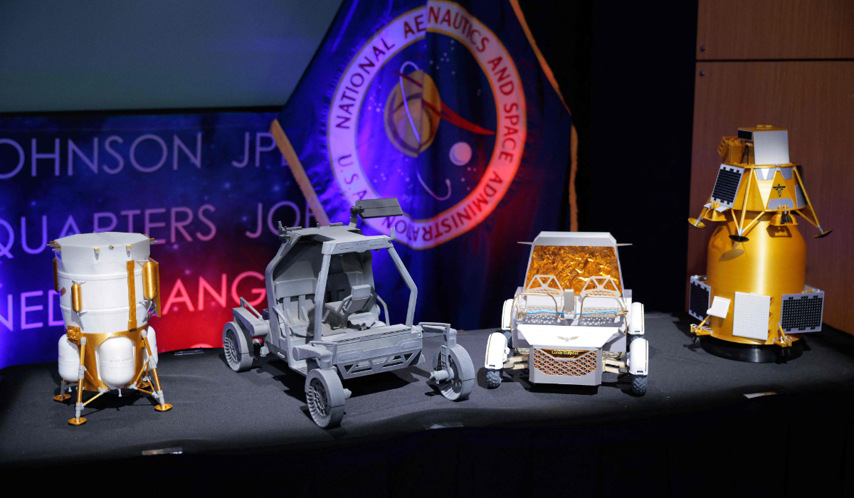 NASA picks Blue Origin, other space firms for moon missions