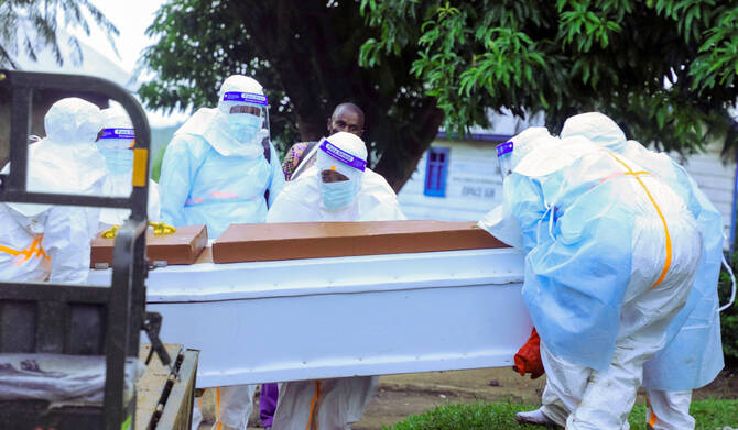 A Ugandan woman has tested negative for Ebola infection, India’s health ministry said on Wednesday, after she was quarantined in the tech hub of Bengaluru on suspicion of having the virus, but it did not say if she would be released from isolation. (Reuters/File)
