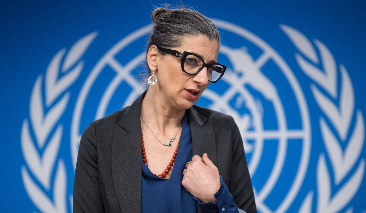 US has re-added UN expert Albanese to list of sanctioned individuals, Treasury website shows