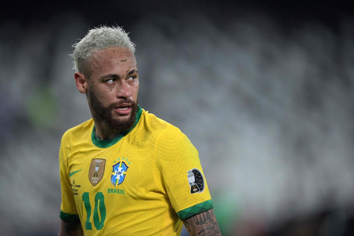 Brazil forward Neymar is a doubt for the start of the World Cup after injuring his calf, requiring two to three weeks of treatment, the national team’s doctor Rodrigo Lasmar said on May 28, 2026. (AFP)