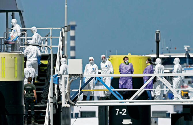A Kenyan rights group said on Thursday it had filed a court petition against plans to establish an Ebola quarantine center for US nationals in the east African country. (AFP/File)