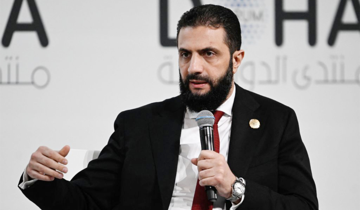 Syrian President Ahmed Al-Sharaa. (AFP)