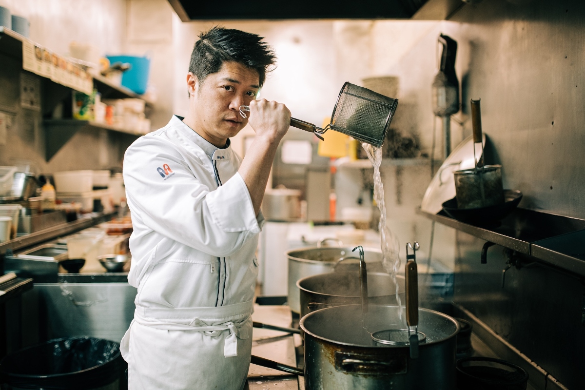 Determined to perfect his ramen, Lee relocated his family to Tokyo, where he trained under Japanese masters before returning to grow his brand. (Supplied)