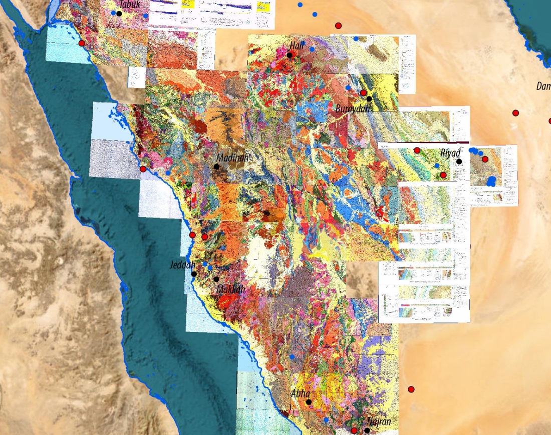 A KAUST field survey identifying clay deposits across Saudi Arabia for calcined clay applications. (SUPPLIED)