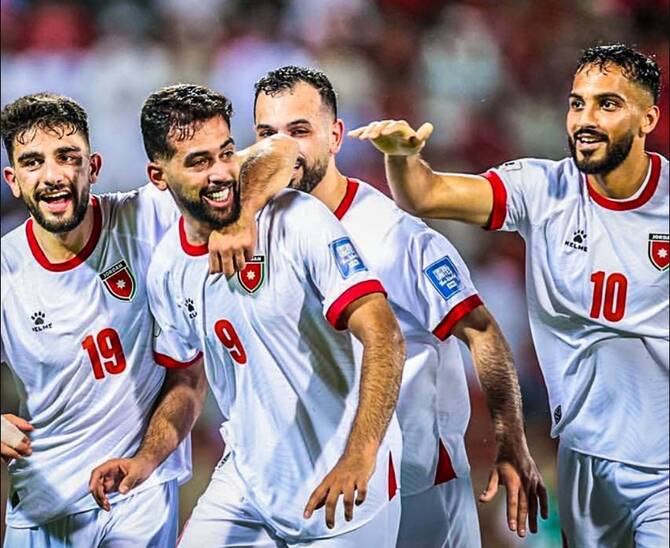 Jordan play at their first World Cup determined to show they belong at football’s top table and with Lionel Messi’s Argentina presenting the most daunting of prospects. (X@esthybella1)