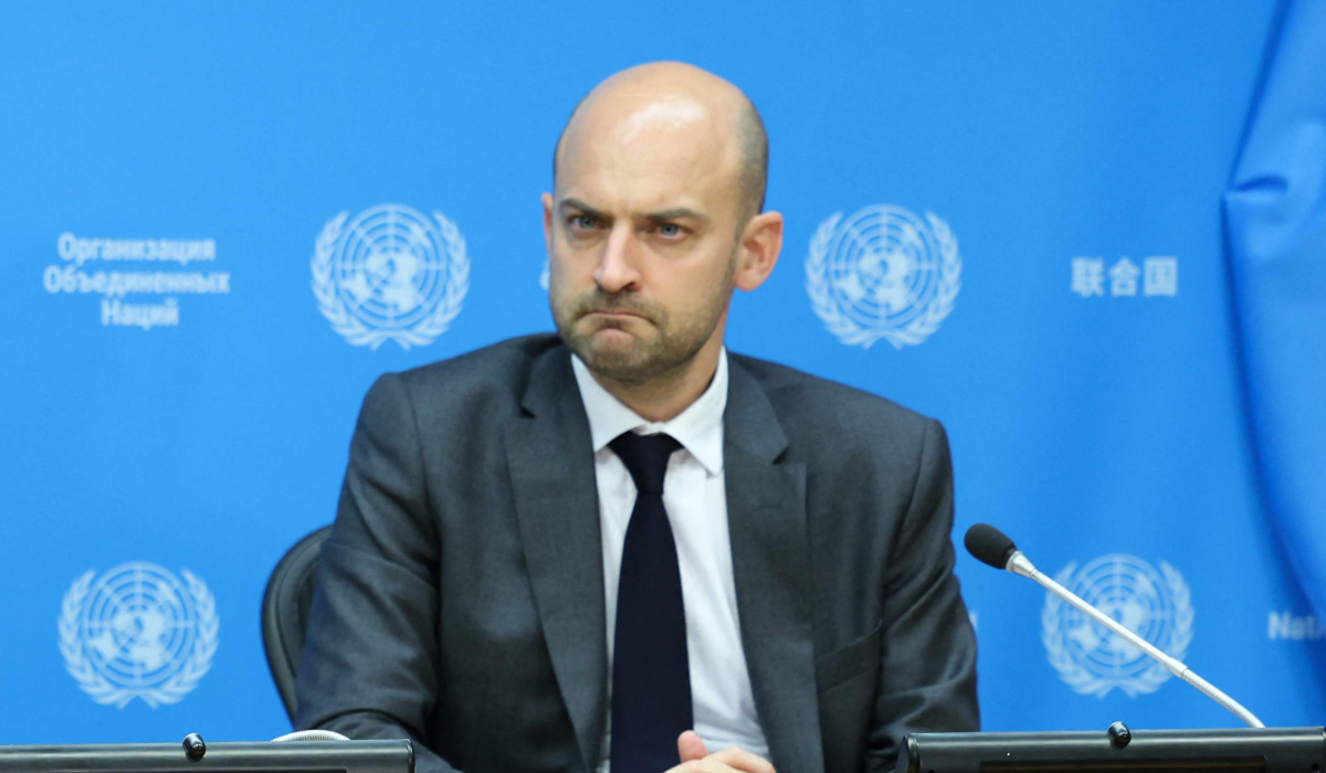 French Foreign Minister Jean-Noel Barrot. (AFP)