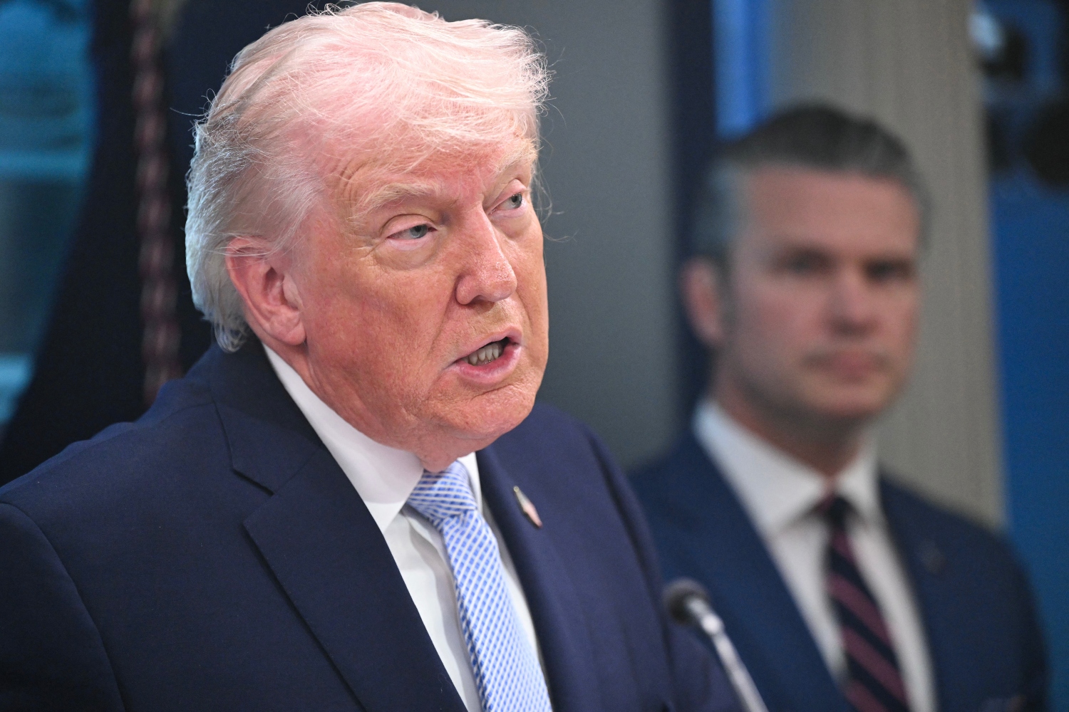 The US-Iran standoff over the dual blockade of the Strait of Hormuz has become the fulcrum of a global crisis (File/AFP)