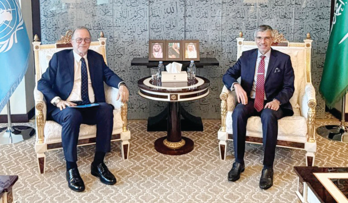 Saudi envoy to UN meets UNICEF official