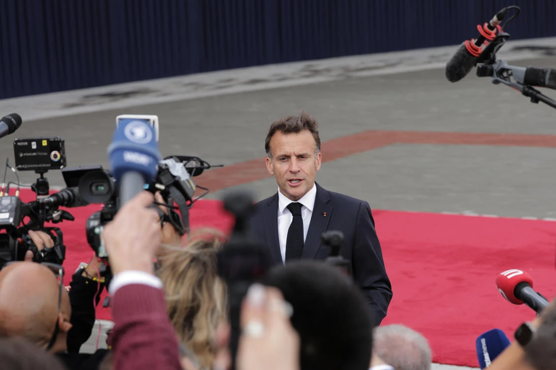 Macron urges ‘coordinated reopening’ of Hormuz by US, Iran