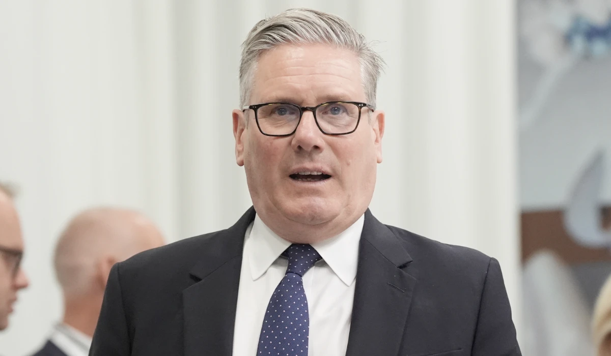 Britain's Prime Minister Keir Starmer during the European Political Community summit in Yerevan, Armenia, Monday May 4, 2026. (AP)