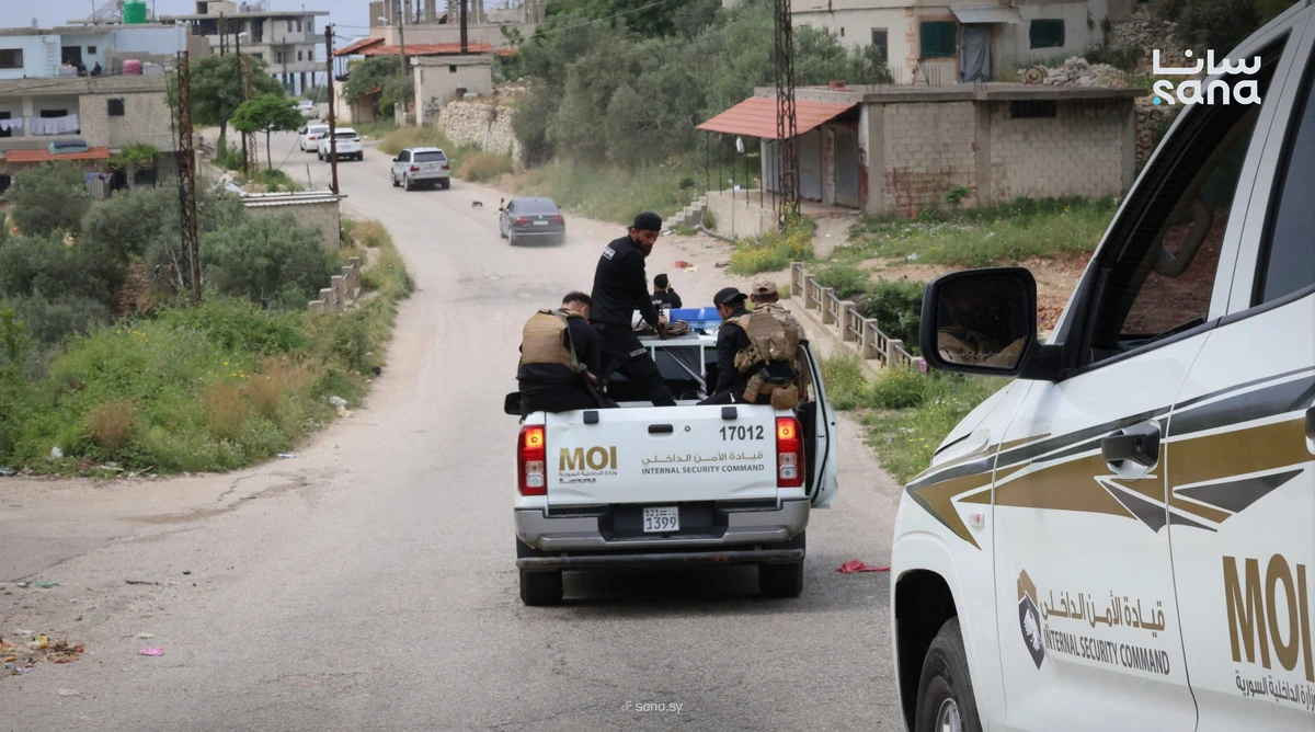 The Syrian Interior Ministry said that it had dealt a “preemptive and decisive blow” to a plot linked to Hezbollah. (SANA)