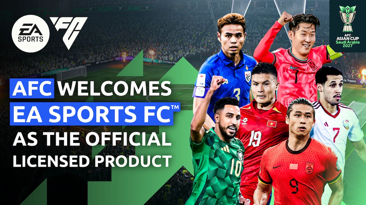 AFC appoints EA SPORTS FC as official licensed product of the AFC Asian Cup Saudi Arabia 2027