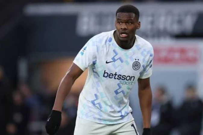 Inter Milan forward Ange-Yoan Bonny has completed a switch of nationality and will be available for selection for the Ivory Coast when they announce their World Cup squad on Friday. (X/@tssportslive)