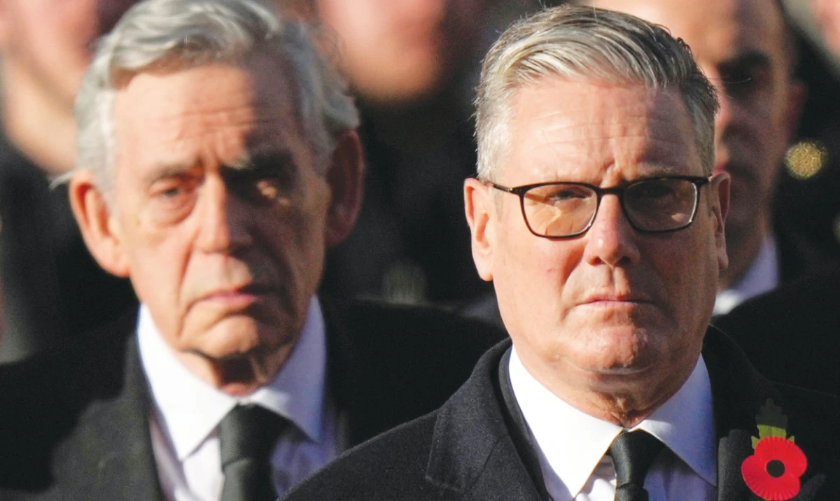 Starmer, aiming for leadership reset, names Brown as adviser