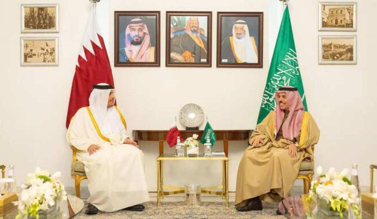 Saudi FM, Qatari counterpart discuss regional developments