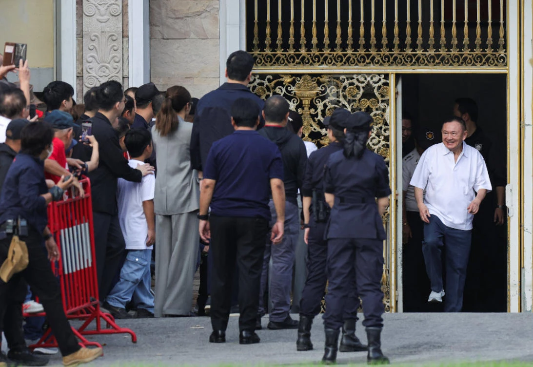 Thailand’s ex-PM Thaksin released from prison