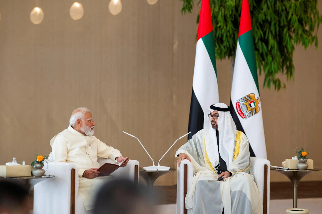 Indian PM Modi urges ‘open and safe’ Hormuz during UAE visit