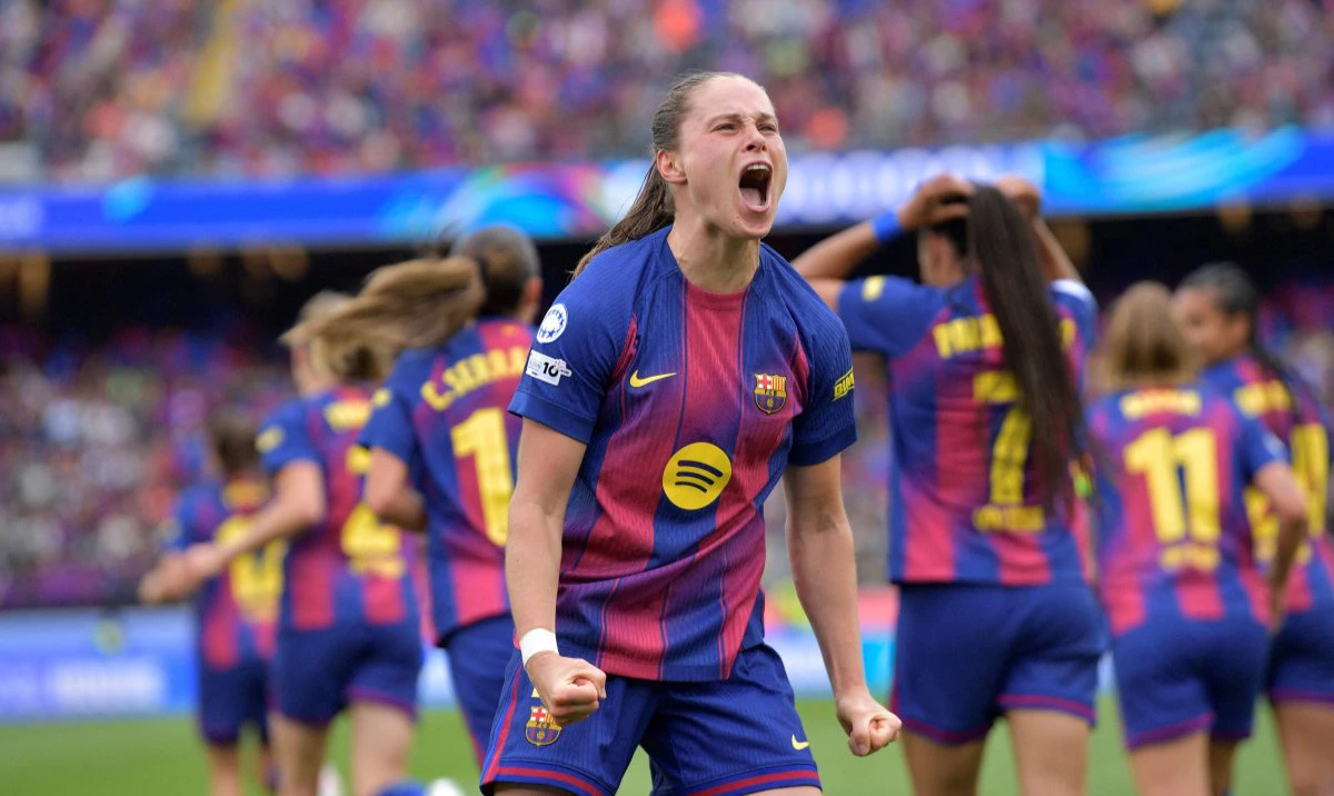 Barca women claim Spanish treble before Champions League final