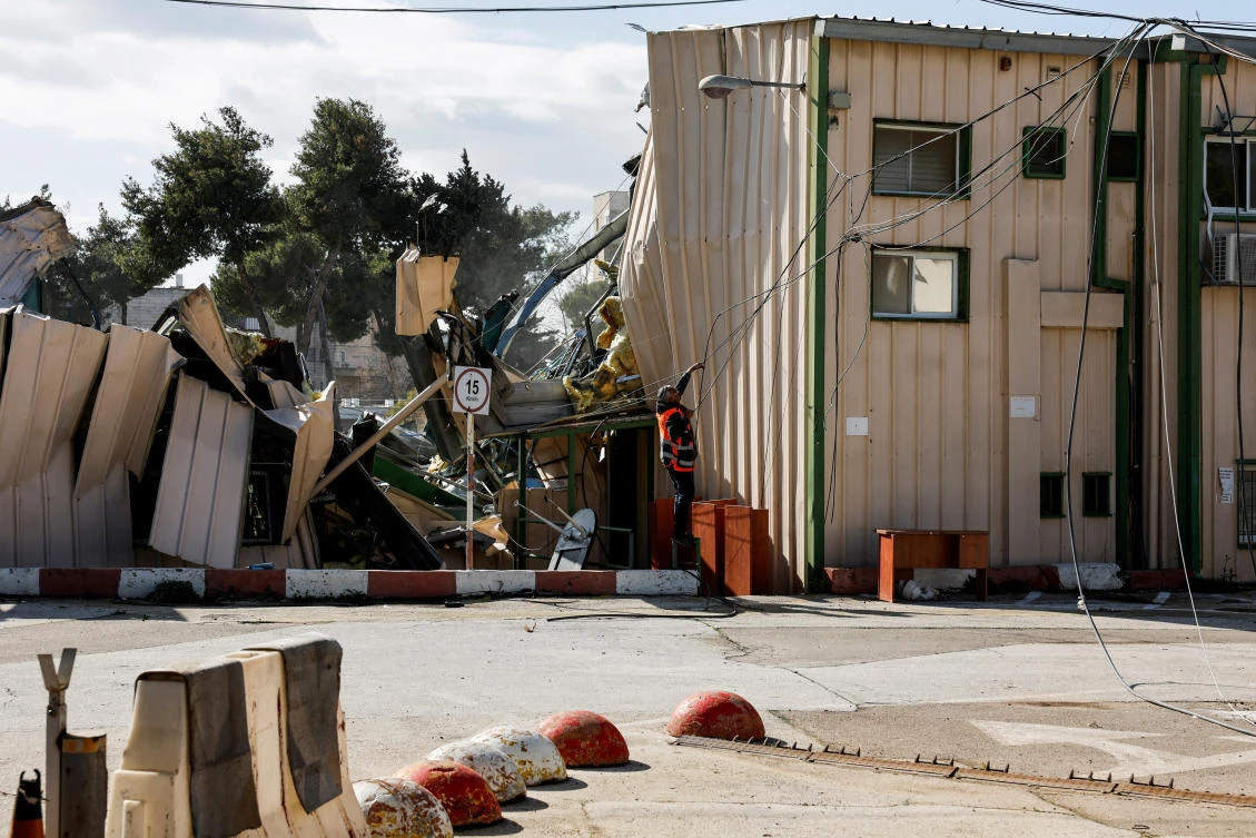 UN considers response to Israeli move to build a military compound on site of relief agency