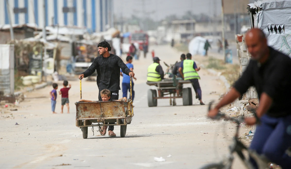 Palestinians in Gaza mark anniversary of 1948 mass uprooting and say today’s catastrophe is worse