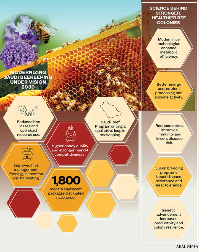 Tech transforms Saudi beekeeping industry