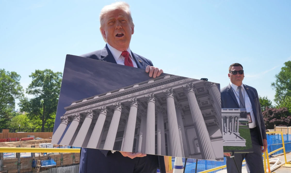 Republicans mull dropping $1 billion security money request for the White House and Trump’s ballroom