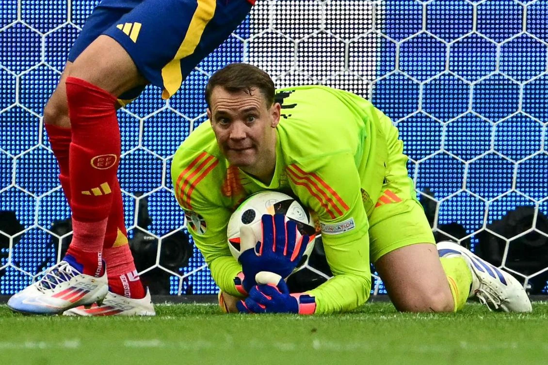 Germany’s head coach Julian Nagelsmann announced the return of Manuel Neuer to the German squad for the 2026 World Cup, on May 21, 2026. (AFP)