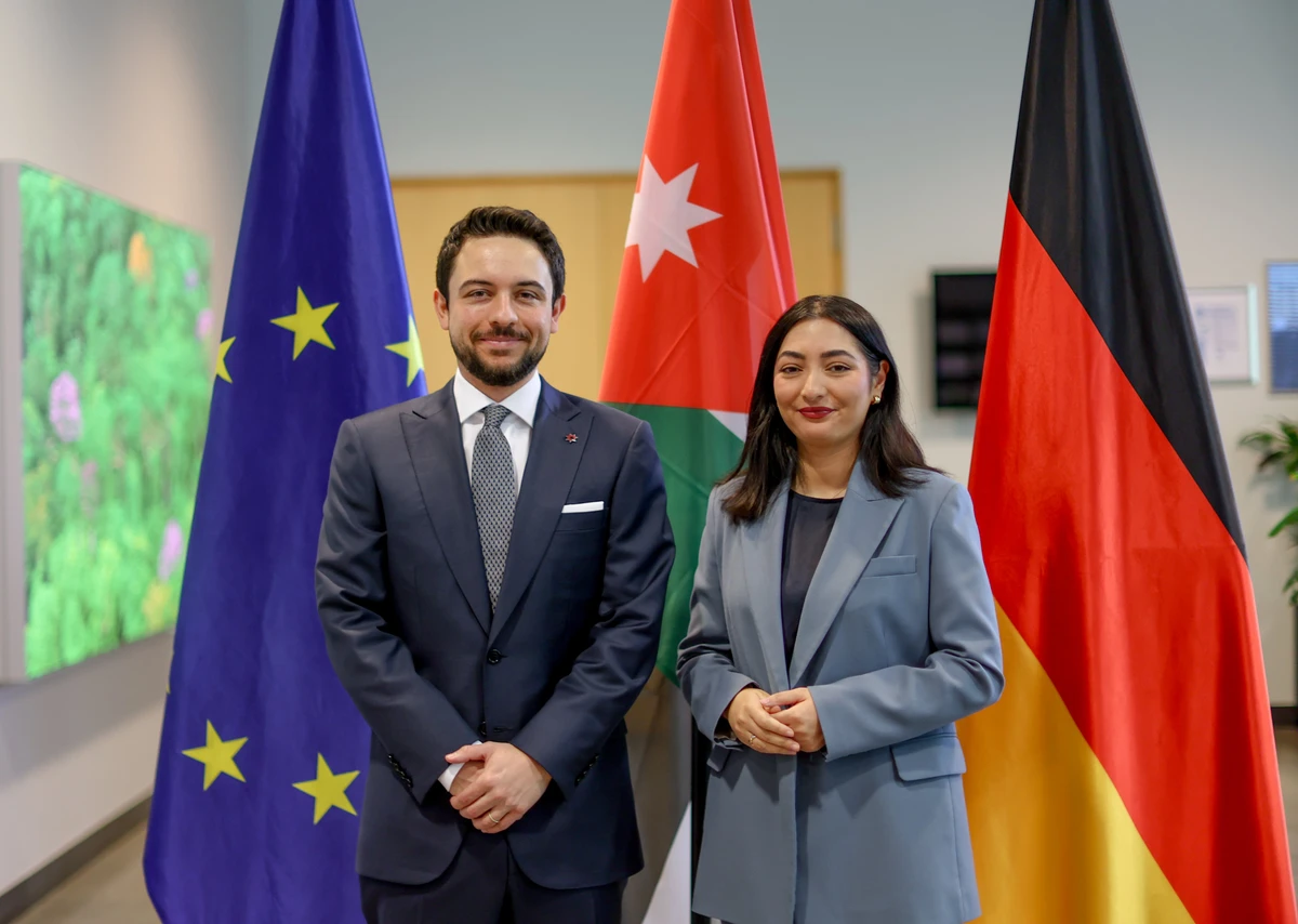 Jordan’s crown prince highlights vocational training cooperation during Germany visit