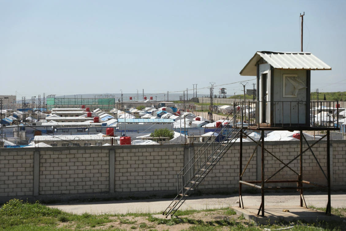 A general view of the Roj camp near Derik, Syria, April 24, 2026. (Reuters/File)