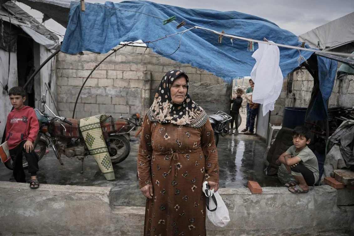 Cash-strapped Syrians living in tent settlements struggle to return home after Assad’s fall