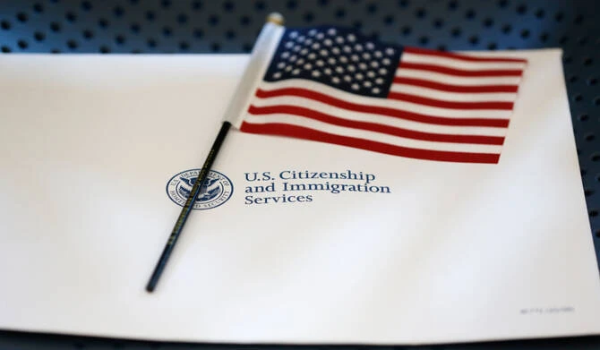 The announcement, which potentially affects hundreds of thousands of green card applicants a year, was the latest immigration policy unveiled by Trump’s Republican administration to stun and confound lawyers, advocates and immigrants. (AP/File)
