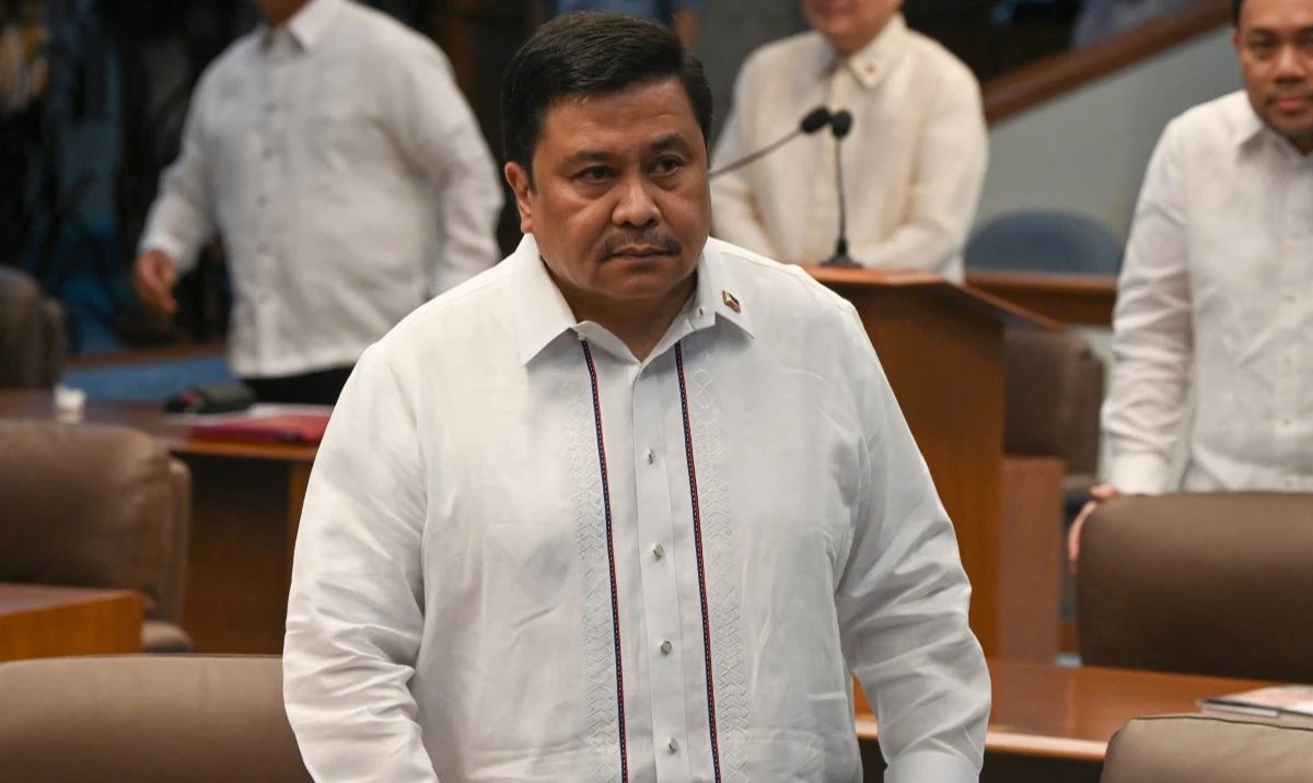 Senator Jose “Jinggoy” Estrada has been jailed twice before, also on corruption offenses. (AFP/File)