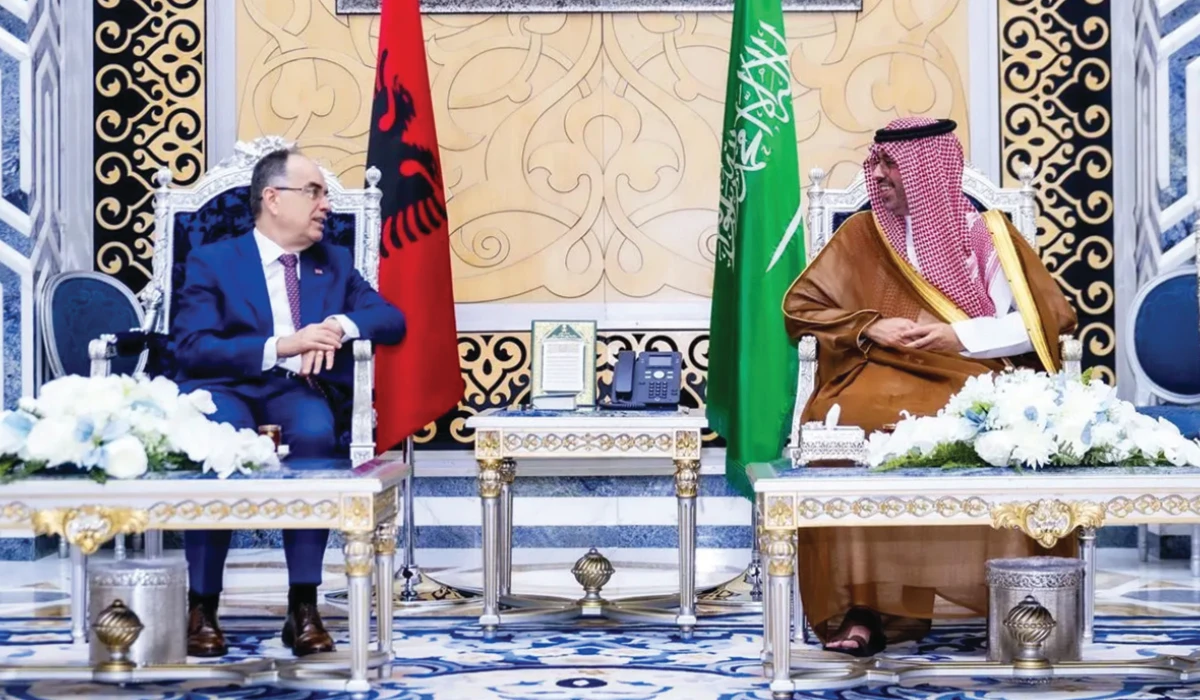 Albanian president leaves Jeddah after performing Hajj