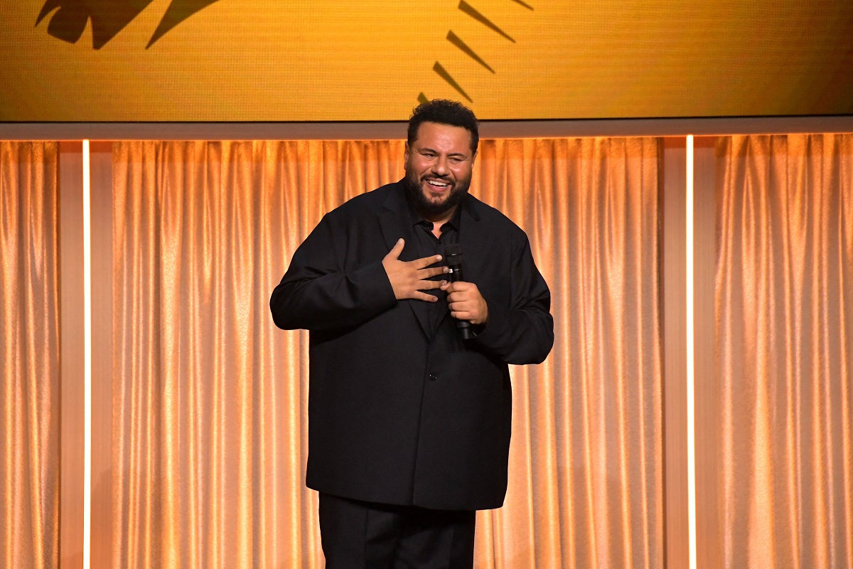 This year’s ceremony was hosted by American-Palestinian comedian and actor Mo Amer. (AFP)