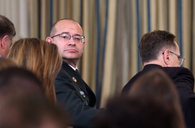 Major General Roman Gofman is expected to take up the post as head of Mossad on Tuesday. (Reuters/File)