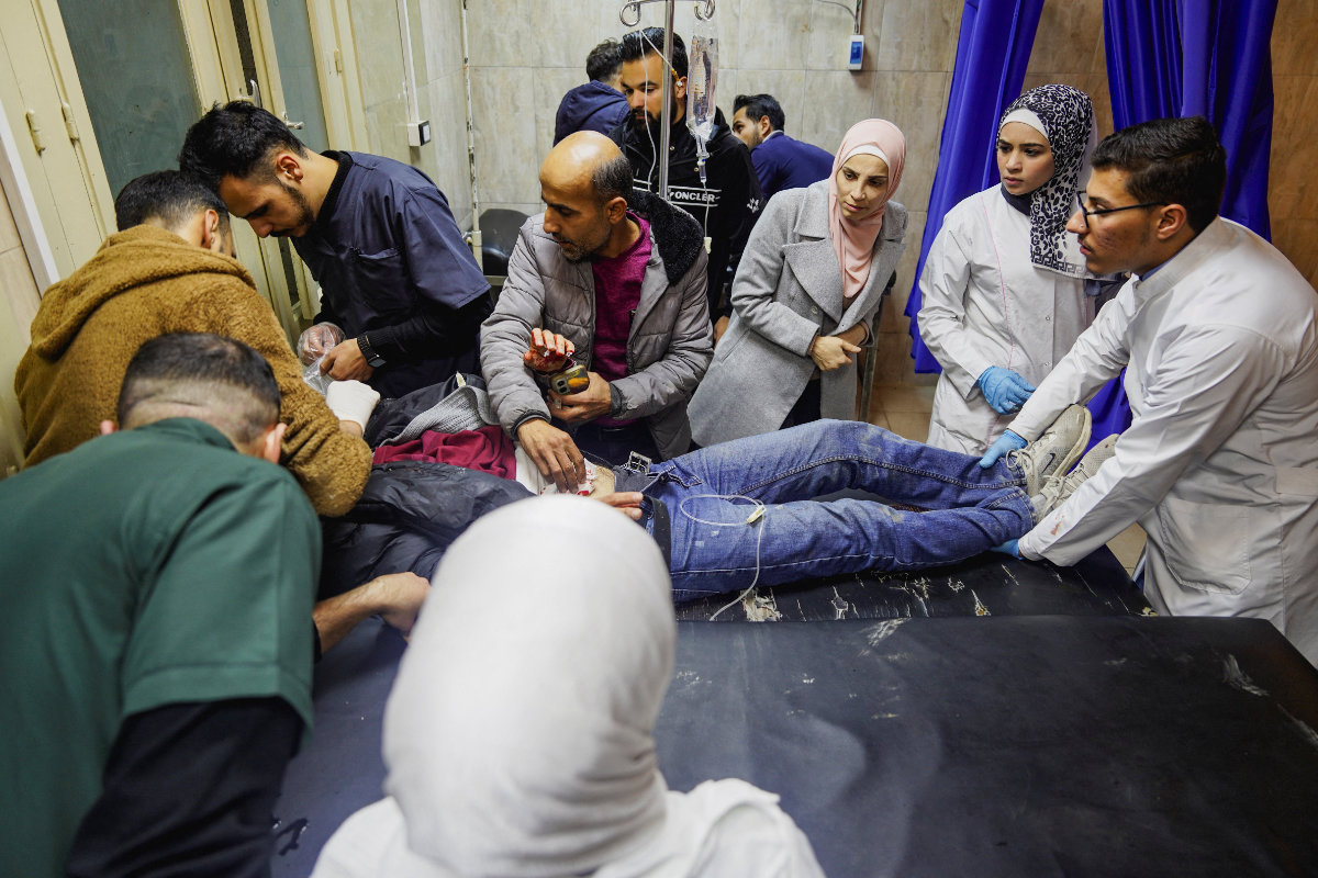 As Syrian hospitals strain under mounting pressure, many patients with chronic illnesses lack access to proper testing. (AFP)