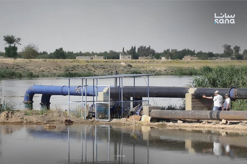The General Authority for Water Resources reported that 30 water stations returned to service in Deir Ezzor. (SANA)