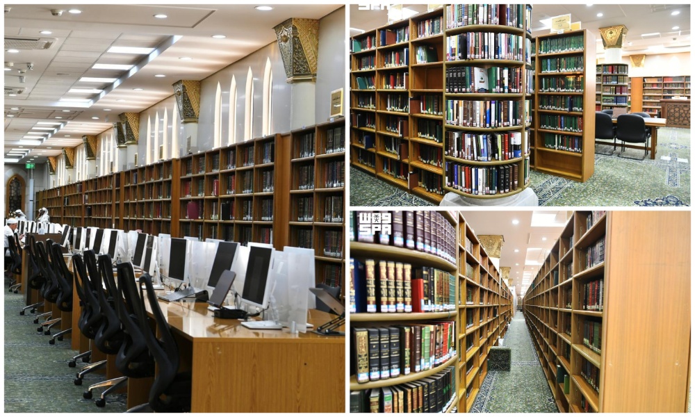 The Prophet’s Mosque Library has opened its doors to pilgrims arriving in Madinah after completing Hajj, offering international visitors access to its extensive resources and educational services in a calm, tranquil setting. (SPA)