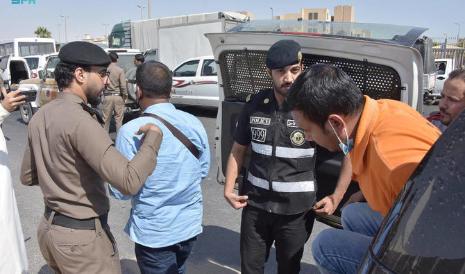 Saudi police have arrested thousands of illegal expats for breaching residency. (SPA)