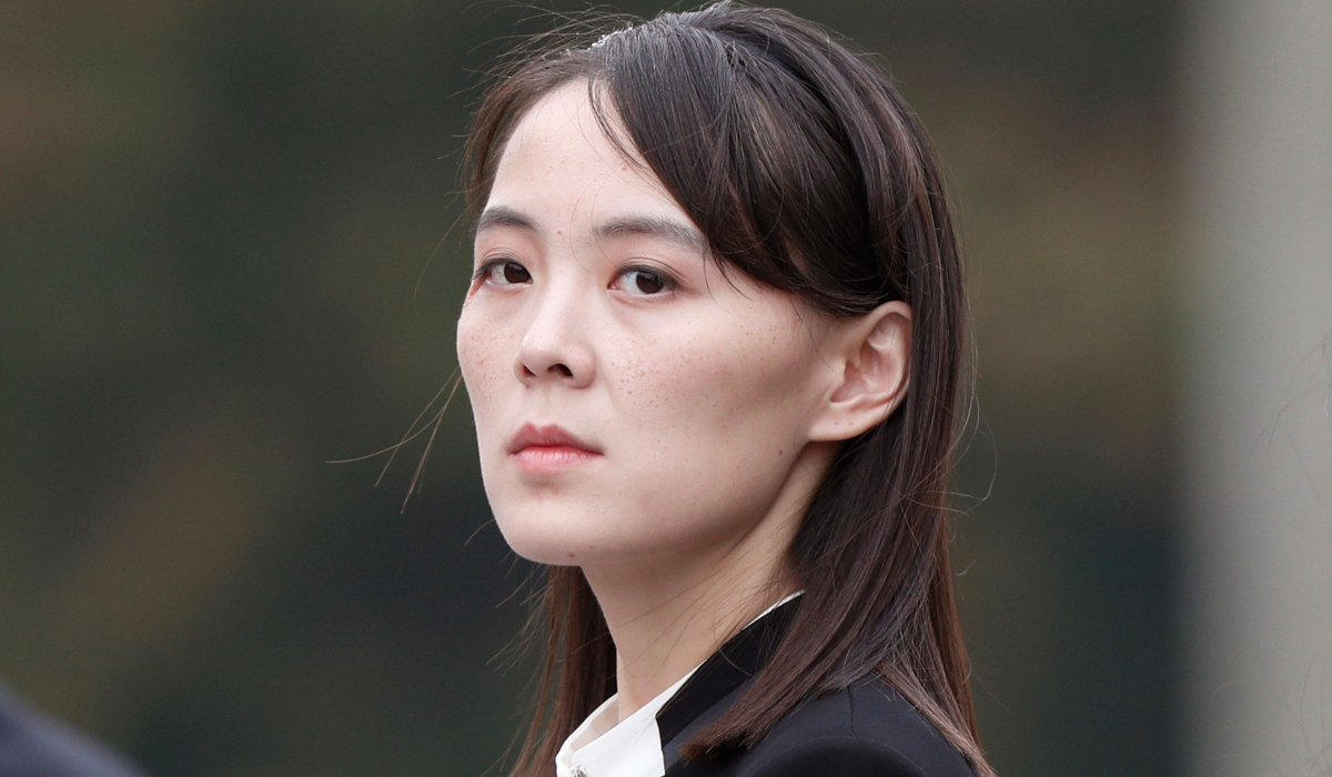 Kim Yo Jong, a sister of North Korean leader Kim Jong Un, attends a wreath-laying ceremony at Ho Chi Minh Mausoleum in Hanoi, Vietnam, March 2, 2019. (AP)