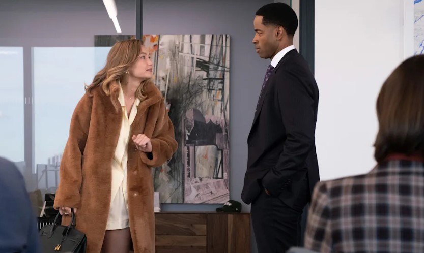 Gigi Hadid, who lives in New York, made a cameo appearance on 'Not Suitable For Work,' which films in the city. (Hulu)