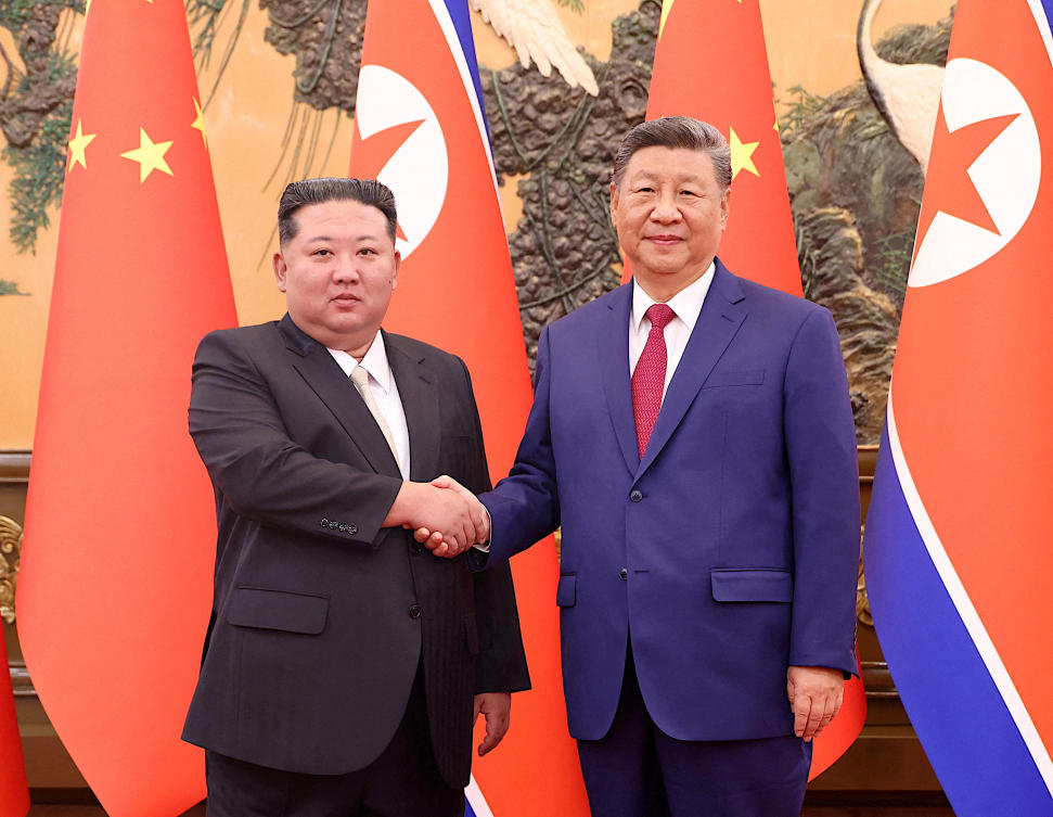 Chinese President Xi Jinping has arrived in Pyongyang in his first visit in seven years, a trip likely meant to reassert China’s unique influence over North Korea. (REUTERS)