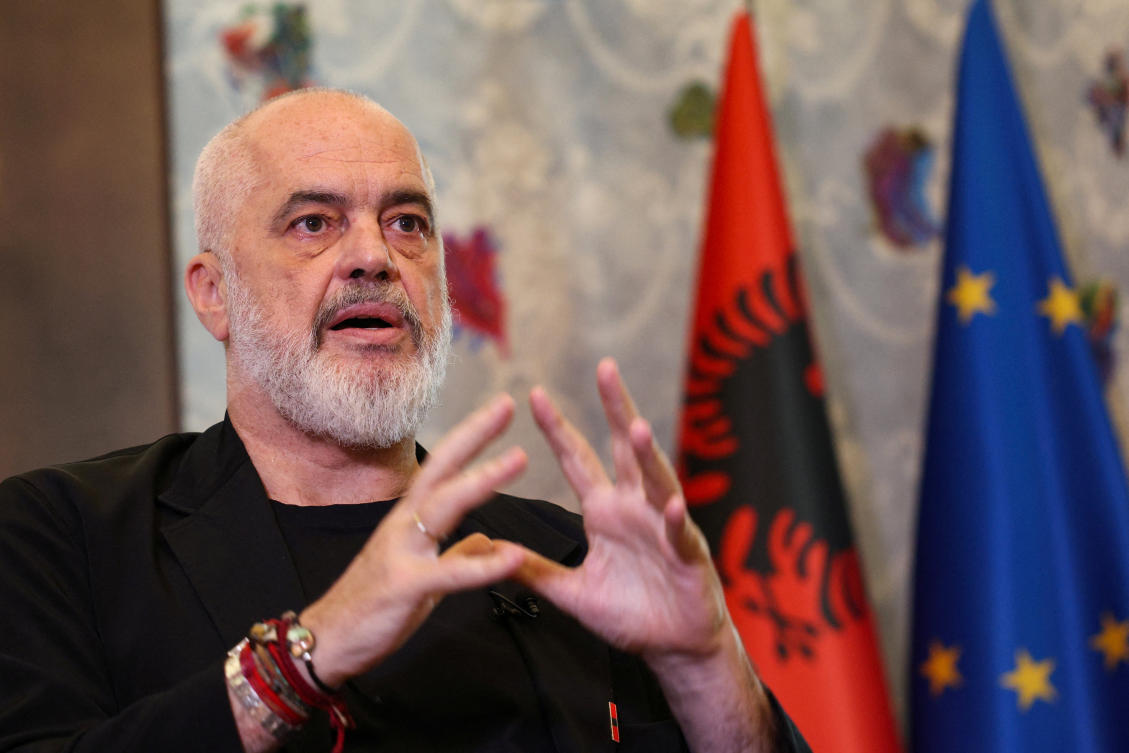 Albania’s Rama vows to push on with Kushner-linked luxury resort despite protests